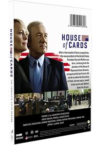 House of Cards Seasons 5 DVD Boxset