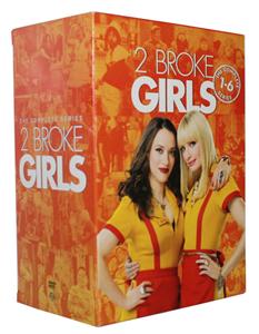 2 Broke Girls Seasons 1-6 DVD Boxset