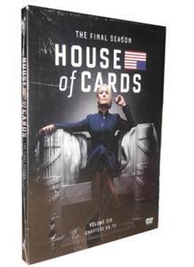 House of Cards Seasons 6 DVD Box Set