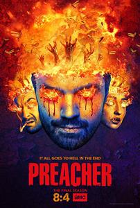 Preacher Seasons 1-4 DVD Set